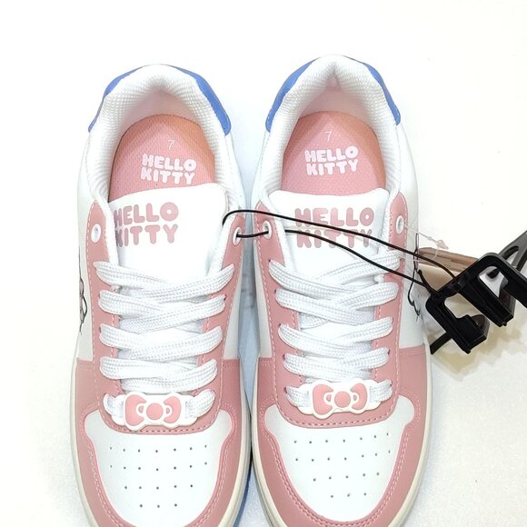 Hello Kitty Casual Court Sneaker By Sanrio Women Size US 7 Fits True To Size NWT - Picture 8 of 11